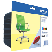 BROTHER INKJET LC229XLVALBP 4-PACK